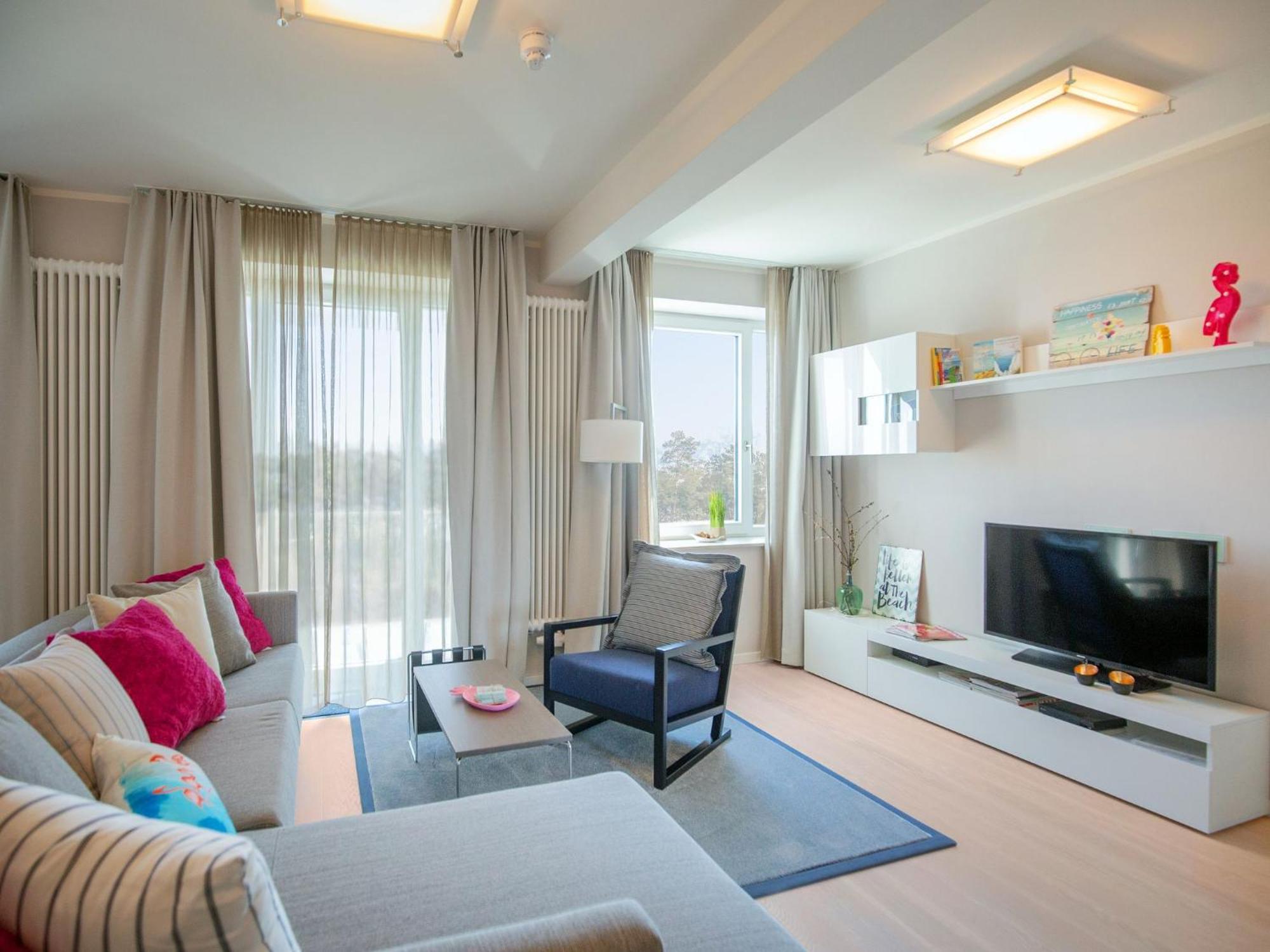 Duenenresidenz Prora - Ferienwohnung Mit Meerblick, 2 Schlafzimmern, Sauna Und Balkon Np-404 Binz Exteriör bild