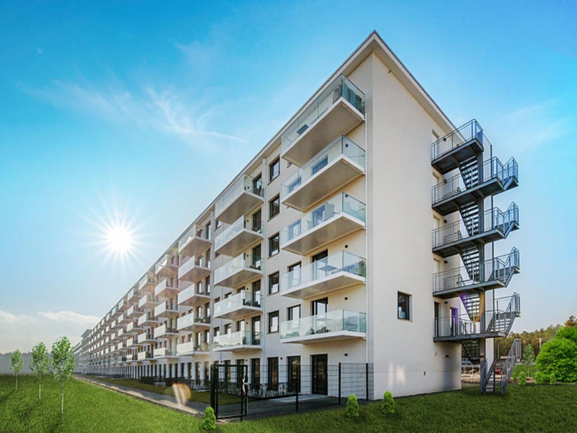 Duenenresidenz Prora - Ferienwohnung Mit Meerblick, 2 Schlafzimmern, Sauna Und Balkon Np-404 Binz Exteriör bild